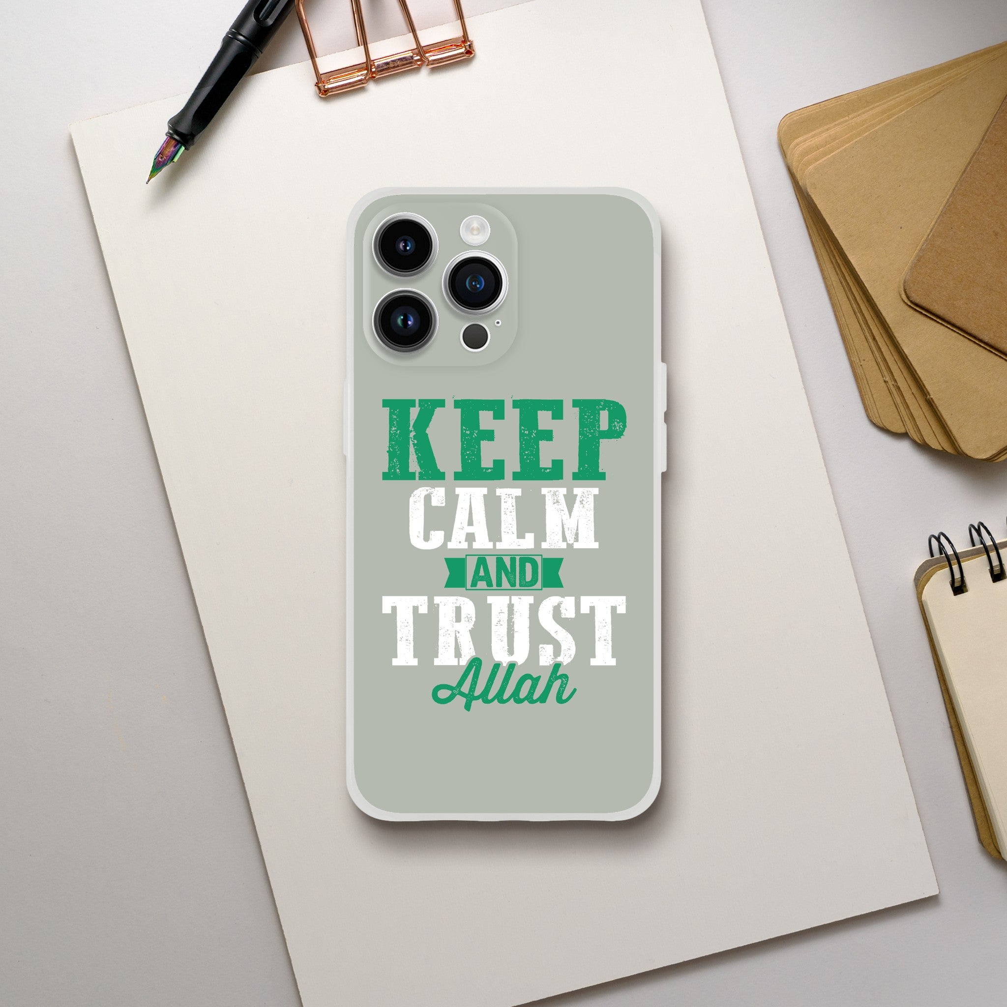 Flexi case | KEEP CALM AND TRUST ALLAH