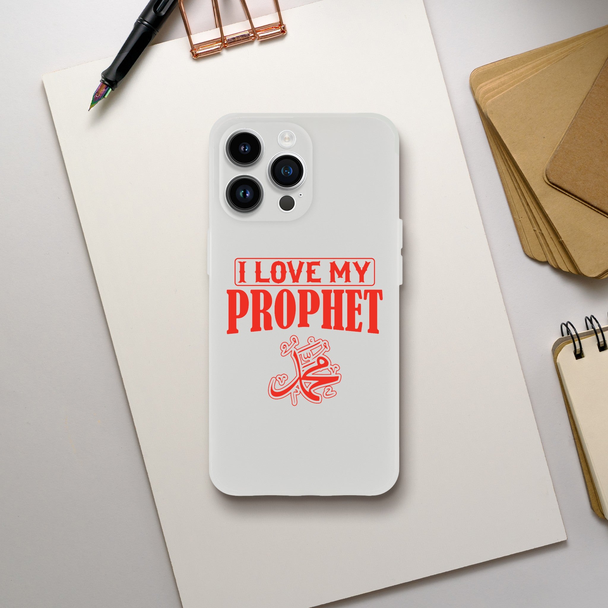 Flexi case | I LOVE MY PROPHET MUHAMMAD P.B.U.H