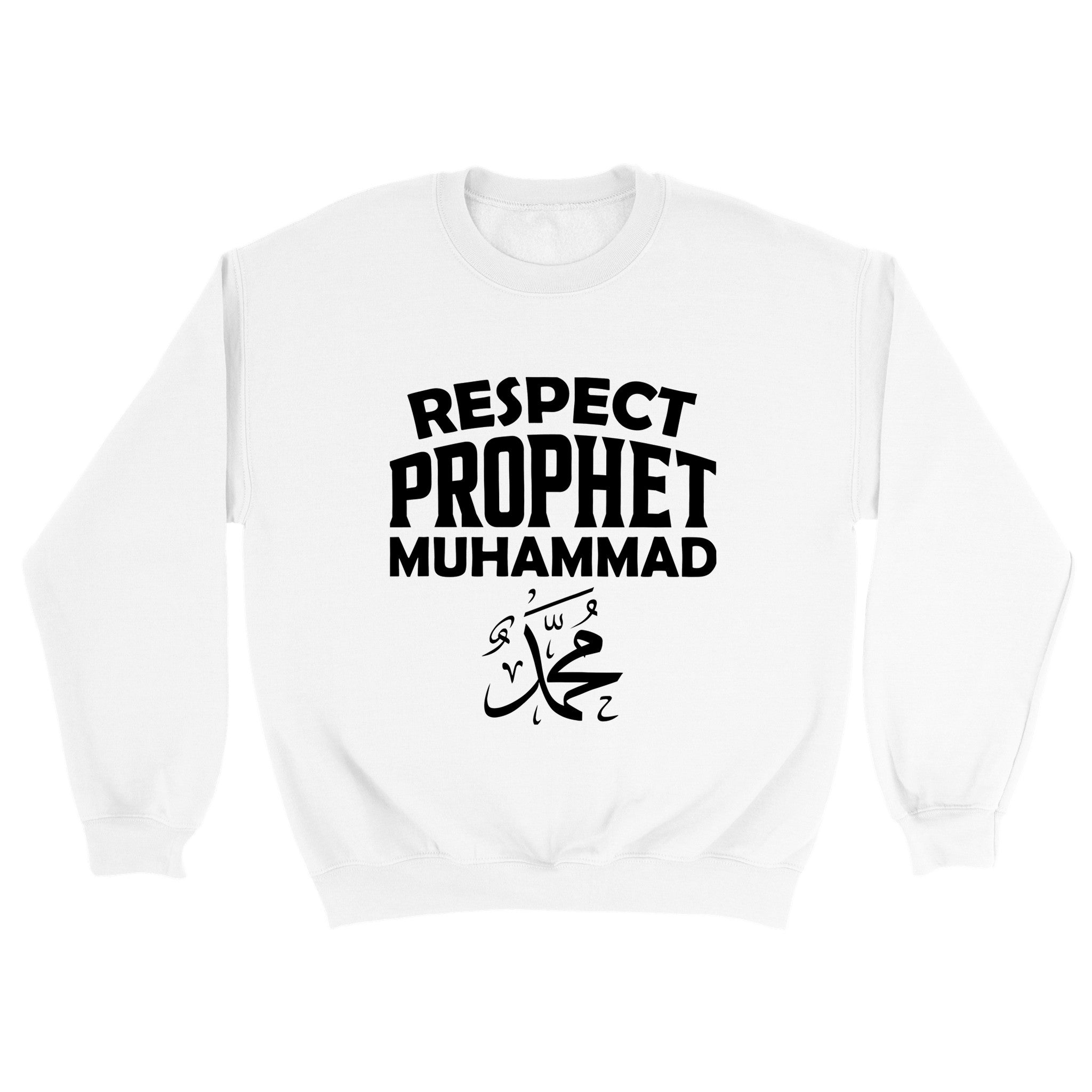 Classic Unisex Crewneck Sweatshirt | RESPECT PROPHET MUHAMMAD P.B.U.H